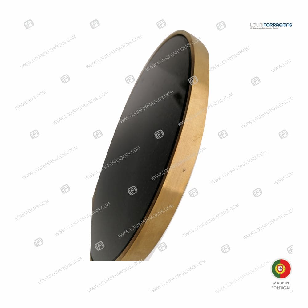 Puxador-asa-porta-moderna-circular-redonda-latao-dourado-escovado-300mm-com-decoracao-pedra-black-galaxy-louriferragens-8