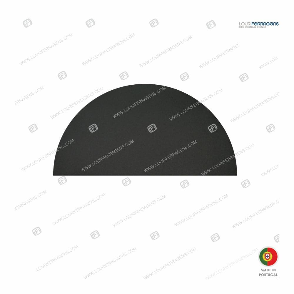Puxador-asa-porta-moderna-circular-redonda-acabamento-preto-texturado-200mm-8mm-sfera-louriferragens-3