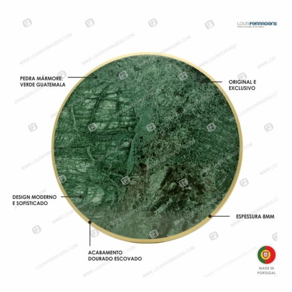 Puxador-asa-porta-moderna-circular-redonda-dourado-escovado-300mm-com-decoracao-pedra-marmore-verde-guatemala-louriferragens-1.jpg