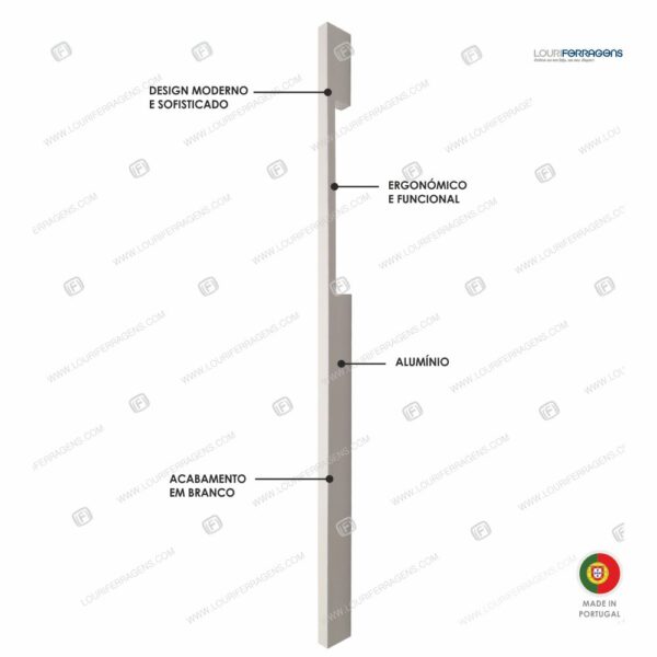 Puxador-asa-porta-grande-sem-meio-para-mobiliário-30x16x600-acabamento-branco-louriferragens