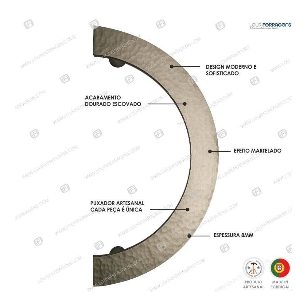 Puxador-asa-porta-moderna-curva-semi-circular-acabamento-martelado-artesanal-inox-escovado-390x195mm-8mm-louriferragens-1