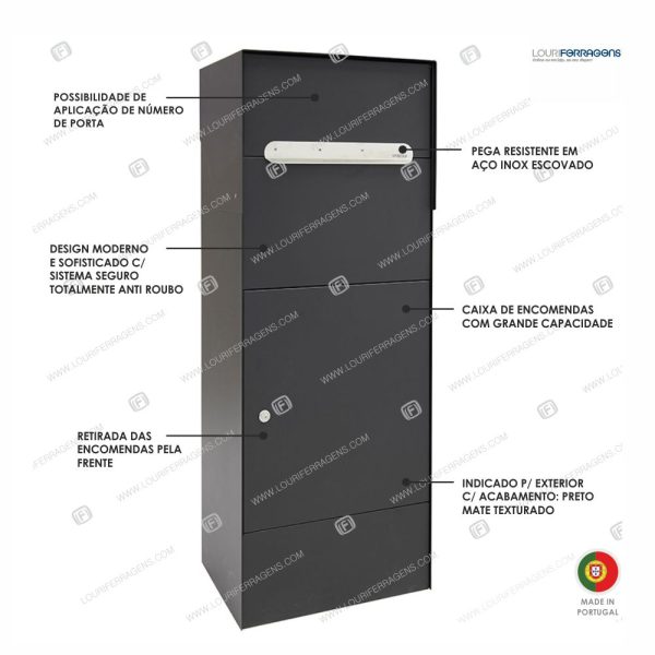 Caixa-correio-encomendas-com-1-frente-para-exterior-ccenc3104-1200x450x345-preto-texturado-1