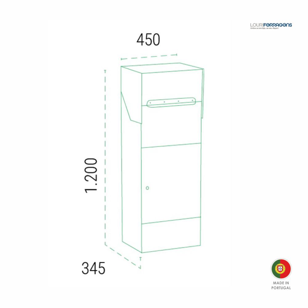 Desenho-tecnico-caixa-correio-encomendas-com-1-frente-para-exterior-ccenc3104-1200x450x345-preto-texturado-6 Desenho-tecnico-caixa-correio-encomendas-com-1-frente-para-exterior-ccenc3104-1200x450x345-preto-texturado-6