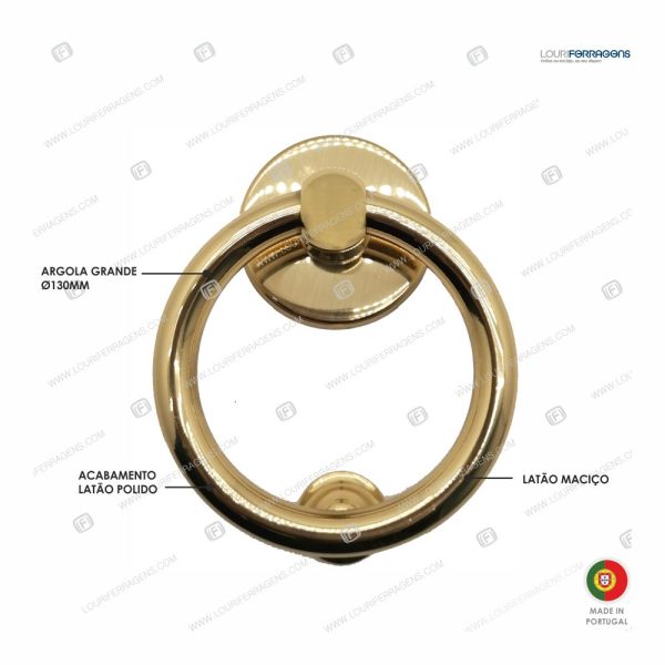 Batente-porta-argola-130mm-anello-latao-polido-brilhante-louriferragens-1